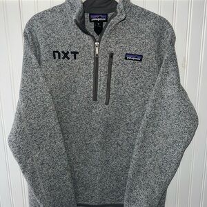 Patagonia Gray Quarter-Zip Pullover